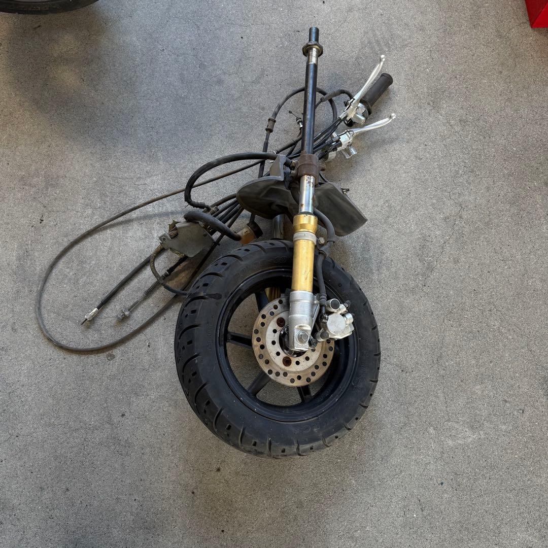 スマートディオ　ディスク　フロントフォーク