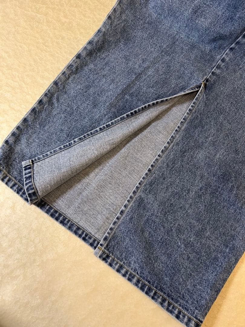 美品★ DENIM Vジャンスカ