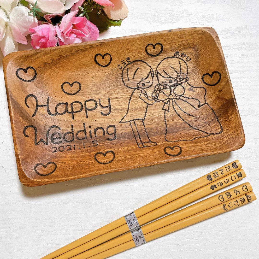 確認⸜(*˙꒳˙*)⸝長方形プレート♡お箸♡オーダー受け付け