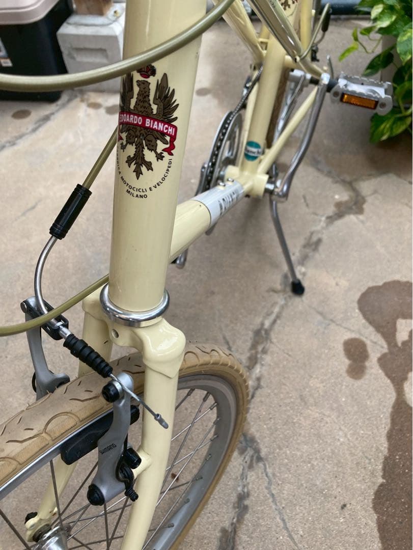 【希少】Bianchi Merlo【ビアンキ メルロー】小径車 室内保管