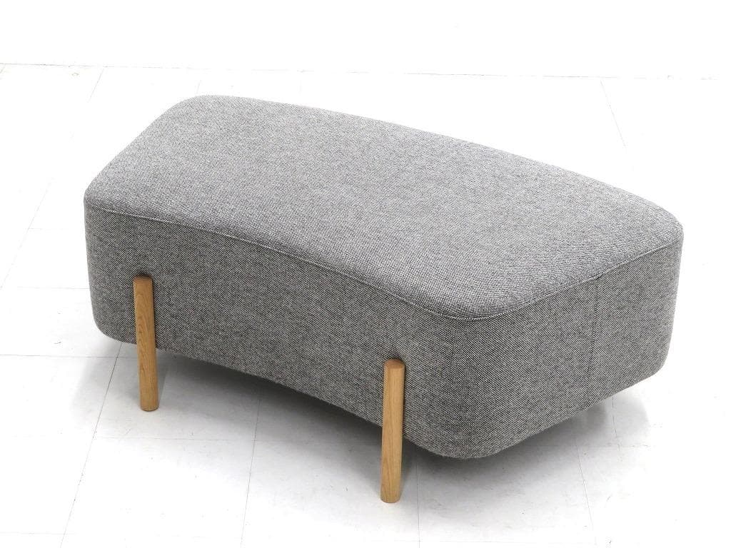 展示品　カリモク　ドラドラ　北欧　オーク材　ソファ オットマン　ラウンジチェア