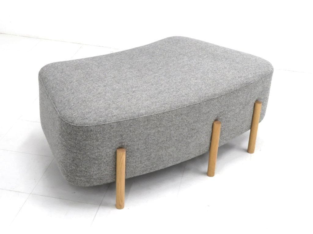 展示品　カリモク　ドラドラ　北欧　オーク材　ソファ オットマン　ラウンジチェア