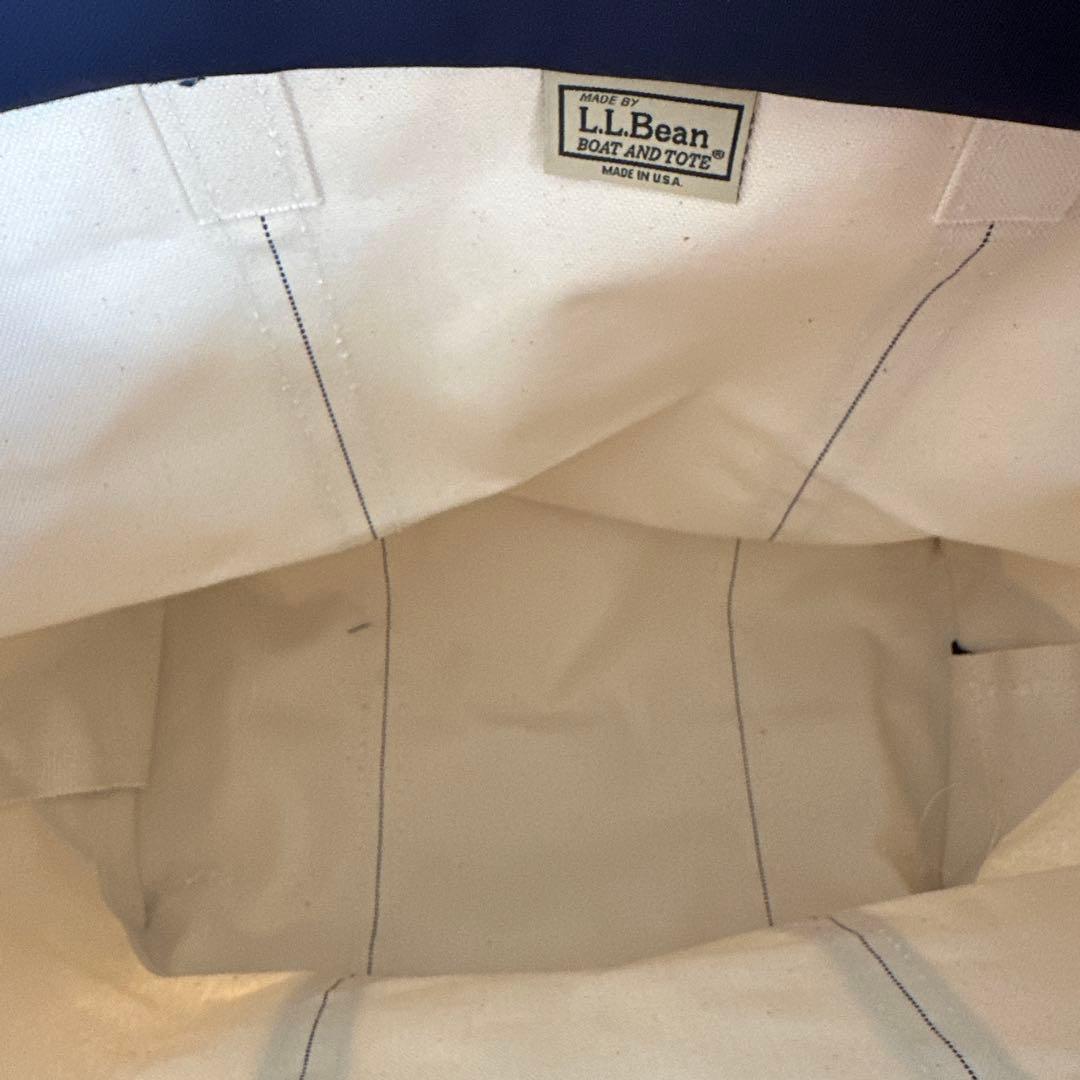 【L.L.Bean】USA製 ボートアンドトート ラージ ネイビー 新品未使用