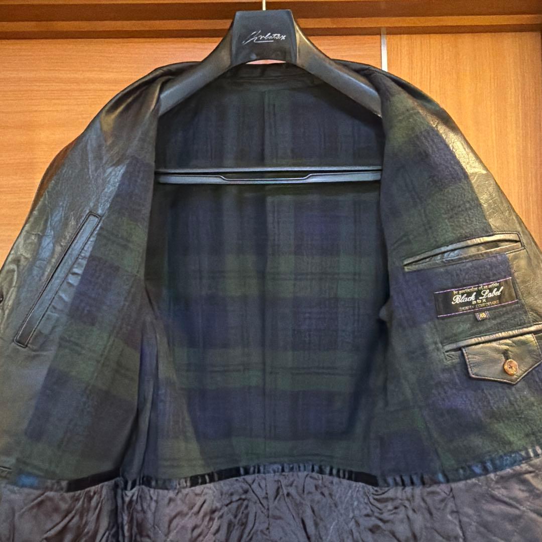 羊革　ラムレザー　チェスターコート