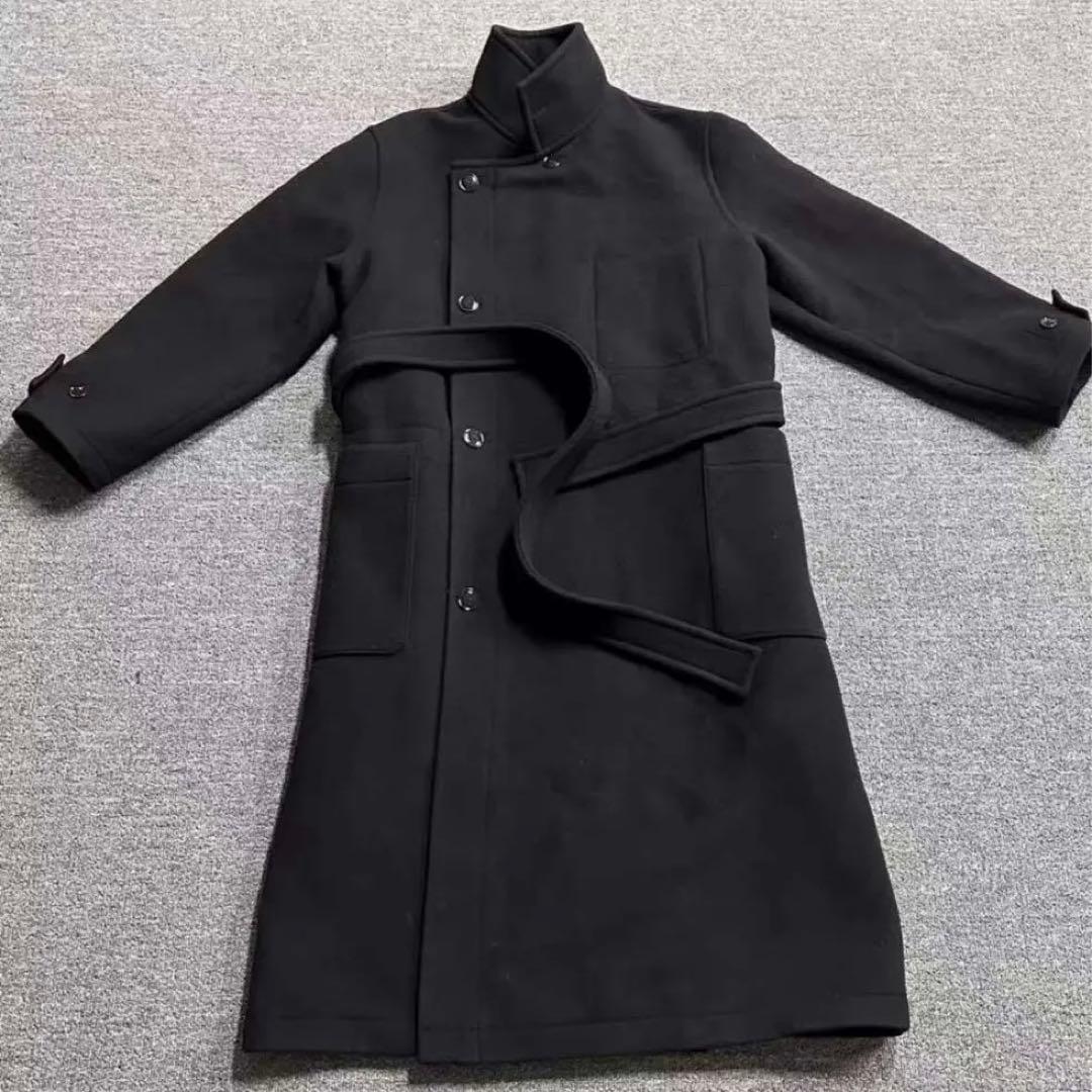 美品 LEMAIRE wrap coat black