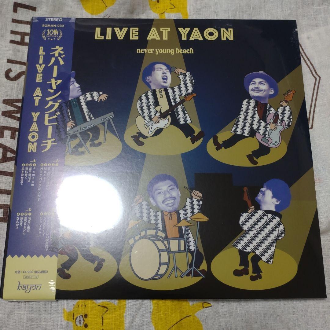 never young beach LIVE AT YAON 新品未使用