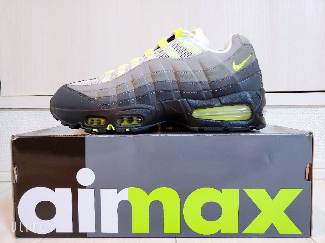 か*う様 AIR MAX 95 OG Neon Yellow 2025 27.0