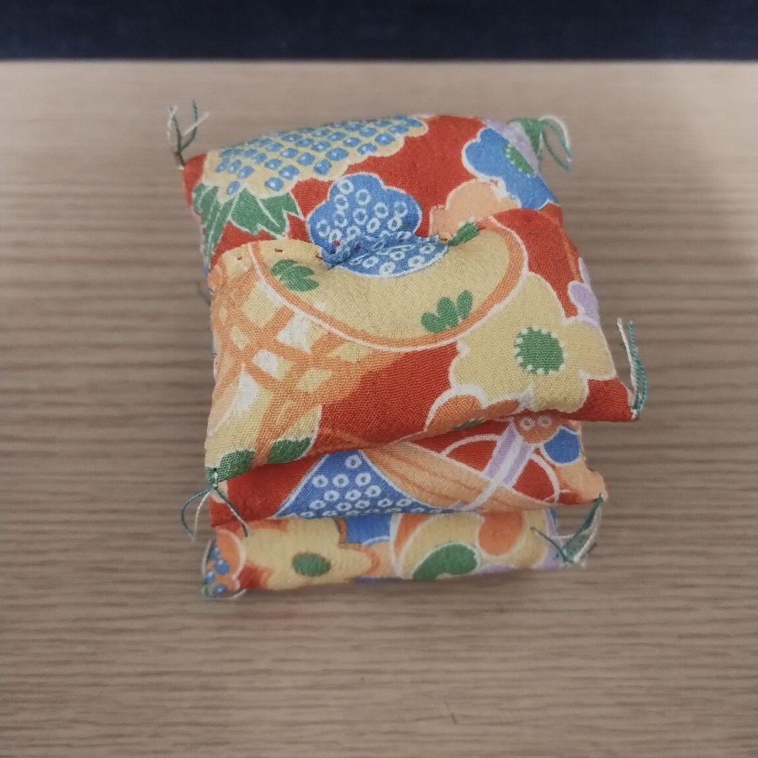 ひな人形セット 鏡付き 木製