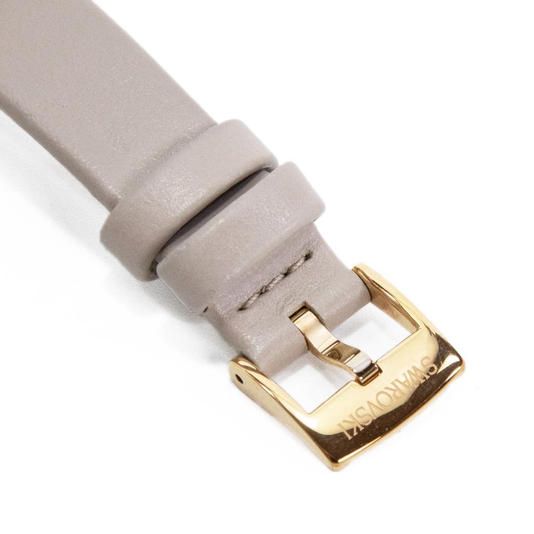 スワロフスキー 腕時計 レディース クリスタルラインオーラ 白 ビジュー ロゴ