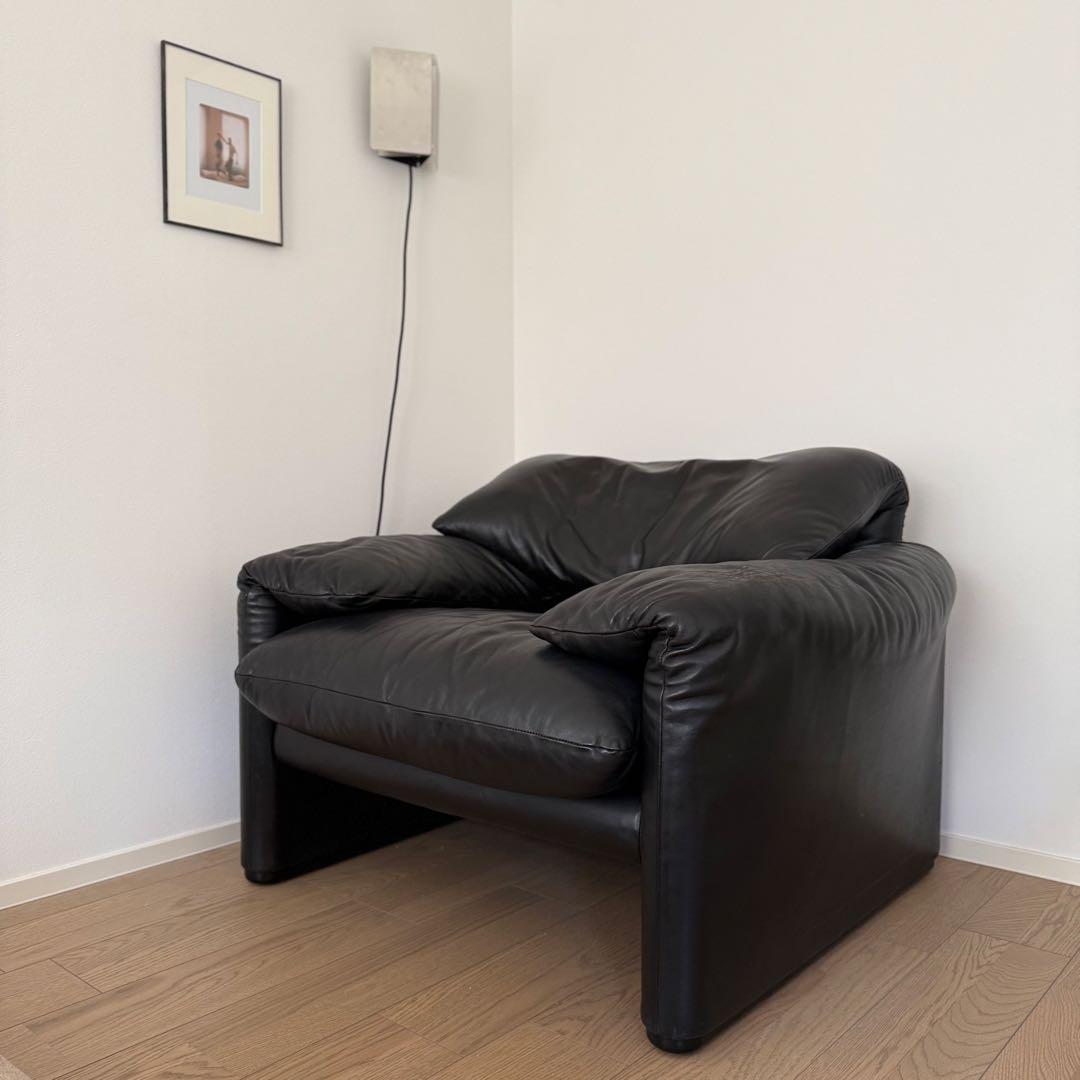 【値下げ中】カッシーナ マラルンガ 1人がけソファ 1P ミッドセンチュリー