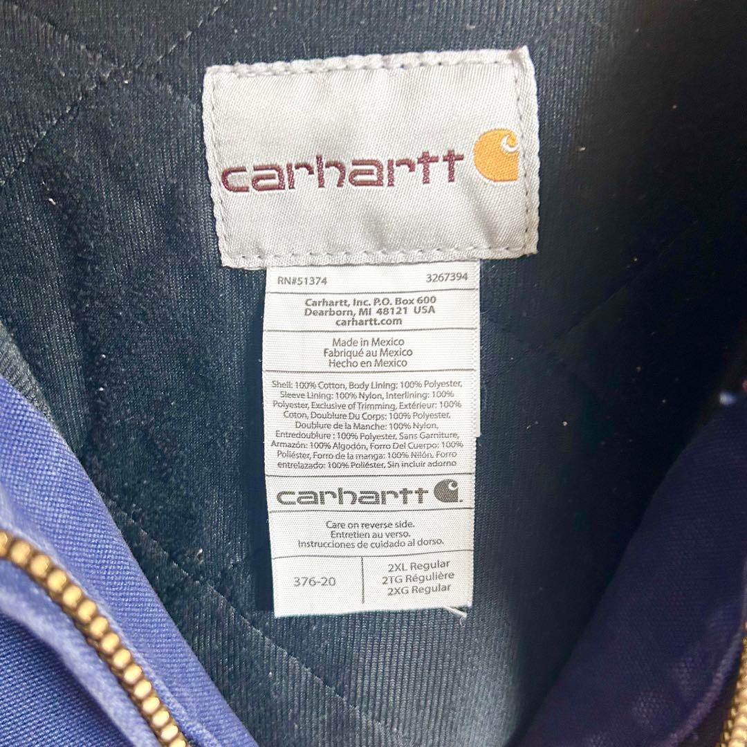Carhartt カーハート アクティブジャケット　ネイビー　現行　active