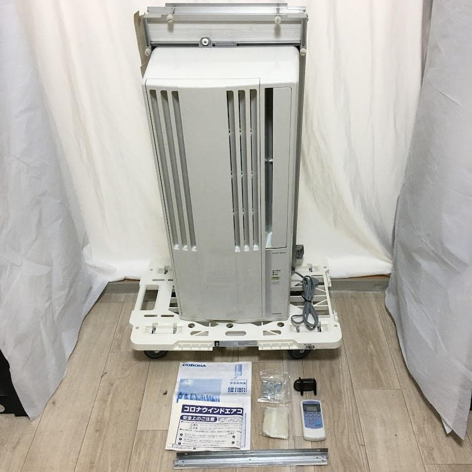 【AJ】コロナ CW-F1621-WS 窓用エアコン 冷房専用 4畳～6畳 ★