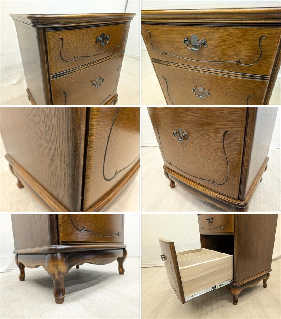 松永工房　カンティーニュ　チェスト　タンス　ドロワー　ナイトテーブル　A