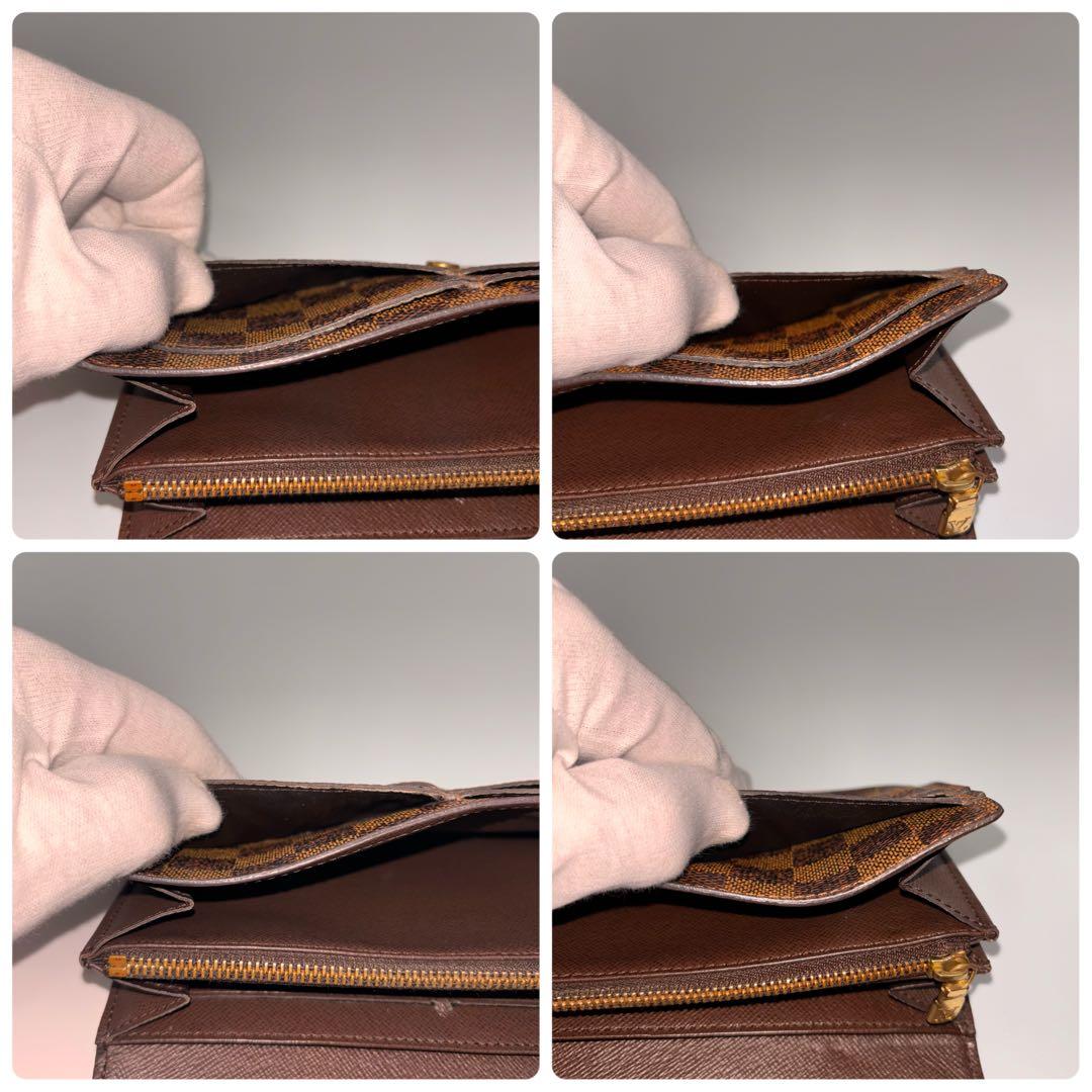 鑑定済み✨ルイヴィトン✨ダミエ✨ポルトフォイユ・サラ 二つ折り 長財布