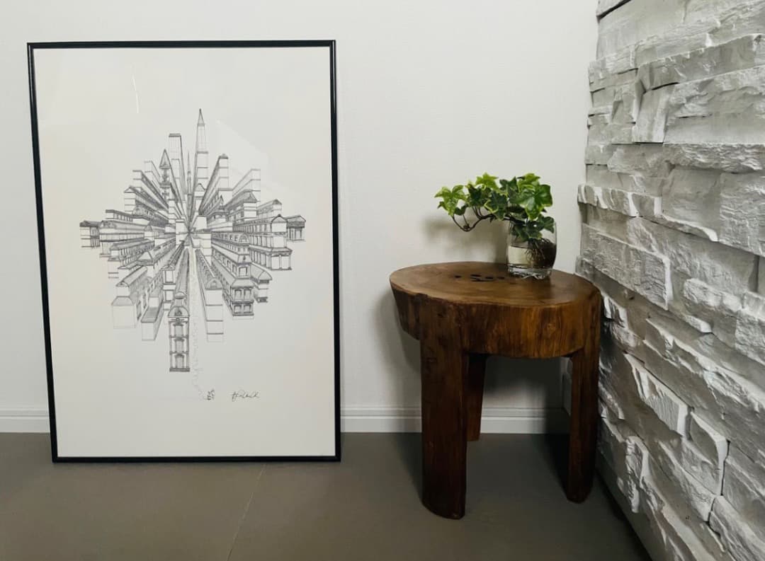 10万アクタス 高級家具 極厚 無垢材 テーブルチェア アート オブジェ 花台