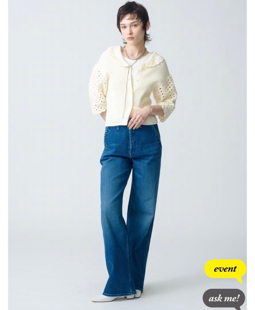 MOTHER メジャースキンプ デニムパンツ　ワイドデニム