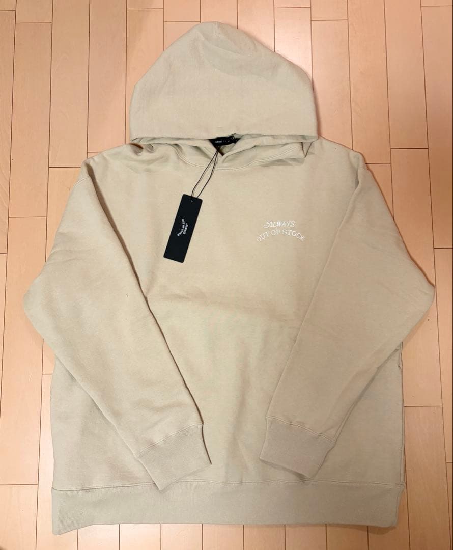 ALWAYS OUT OF STOCK パーカー サンド　aoos L