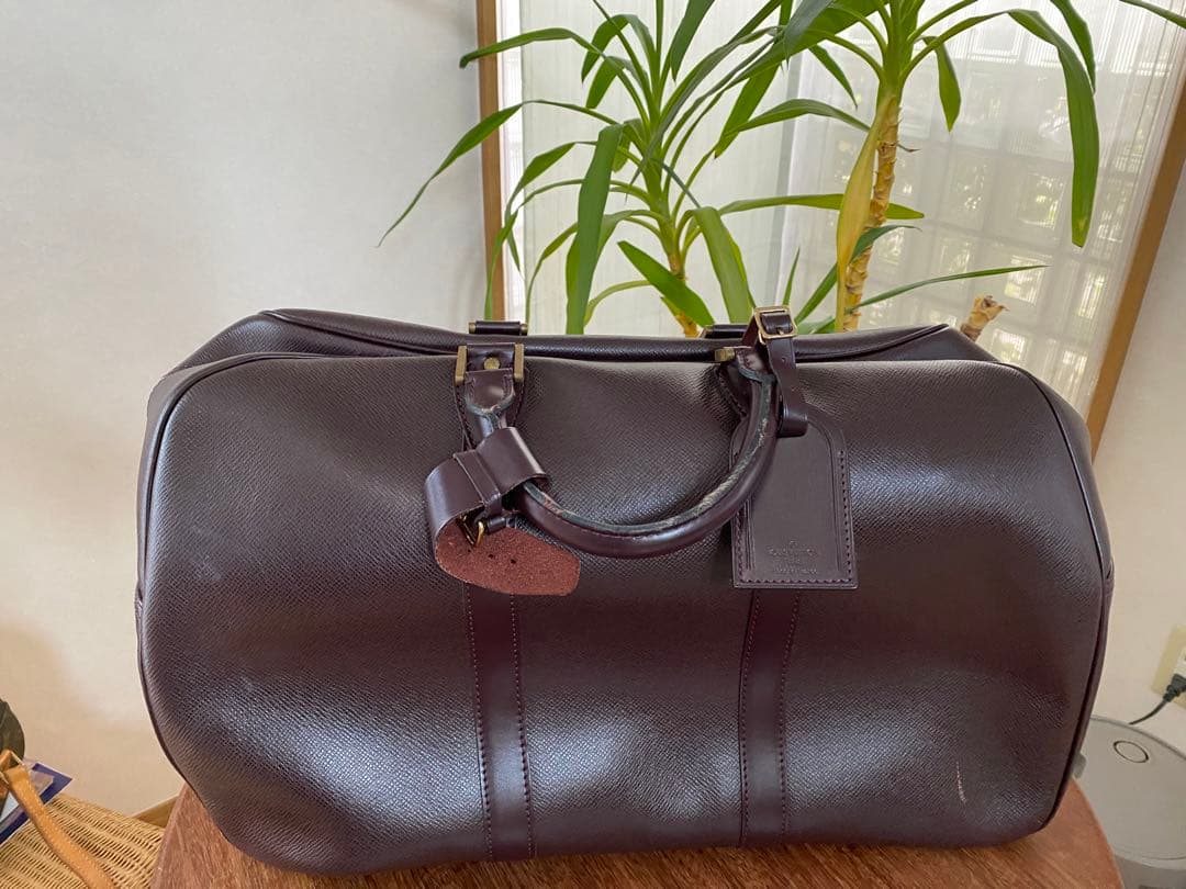 LOUIS VUITTON　ケンダルGM　ボストンバッグ　タイガ/アカジュー