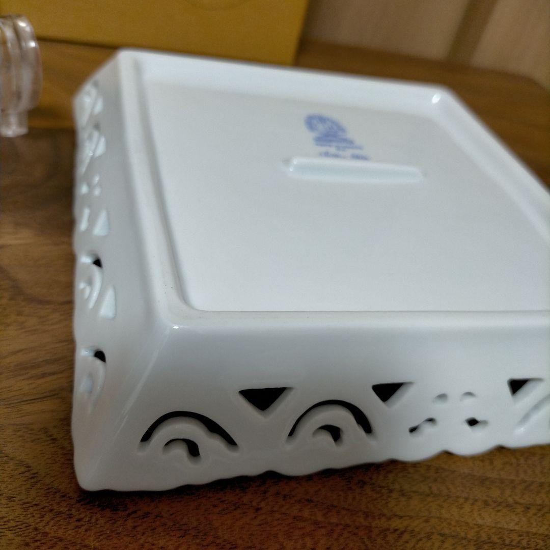 美品 マスターペイント HEREND ヘレンド スクエアディッシュ