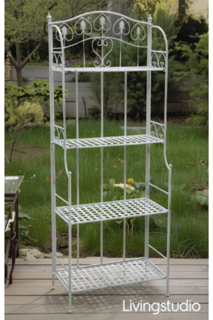 ヴァイス フォーティアシェルフ アイアン コベントガーデン シャビー FX-05