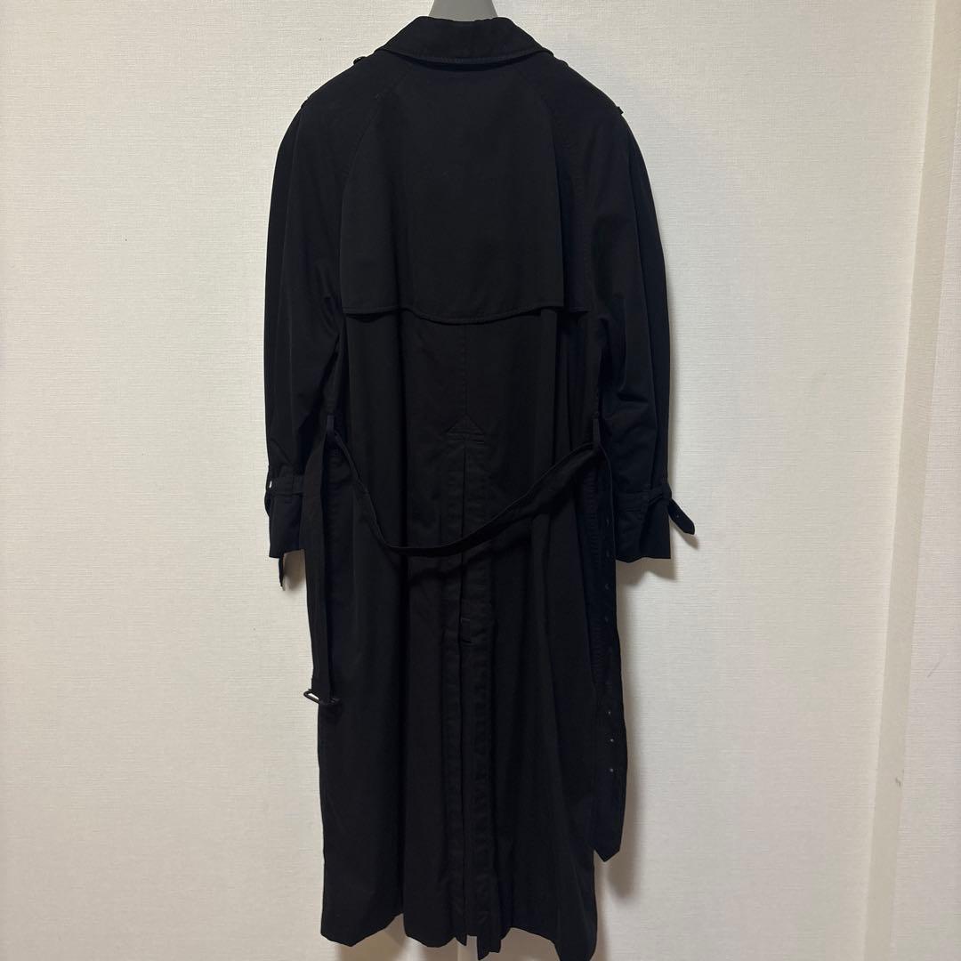 Burberryバーバリー × コムデギャルソン 黒トレンチコート