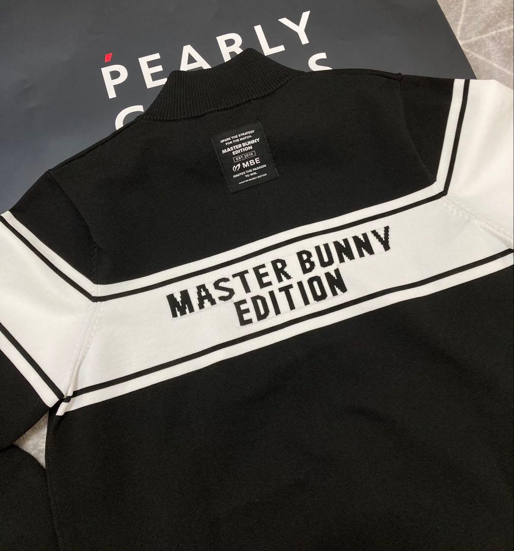 新品 パーリーゲイツ マスターバニー 天竺度詰め ジャケット(4)サイズM/黒