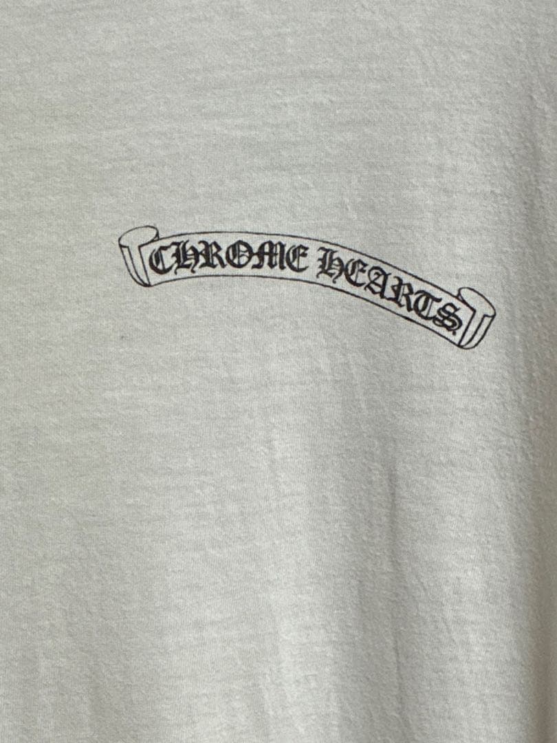 クロムハーツ CHプラス 長袖 Tシャツ ホワイト サイズM 国内正規品