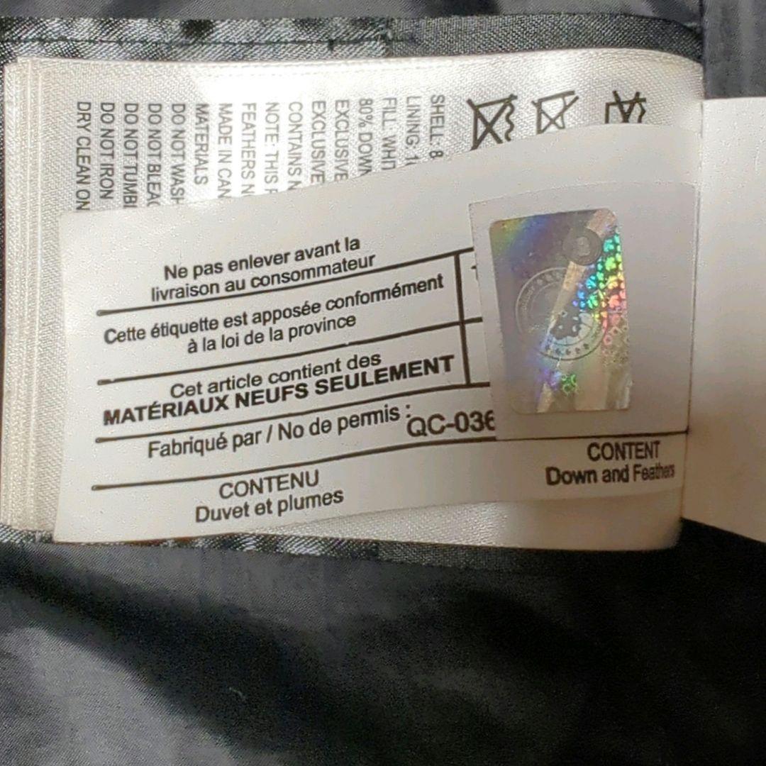 あんなカナダグース ダウンベスト 2836L ブラック Sサイズ レディー