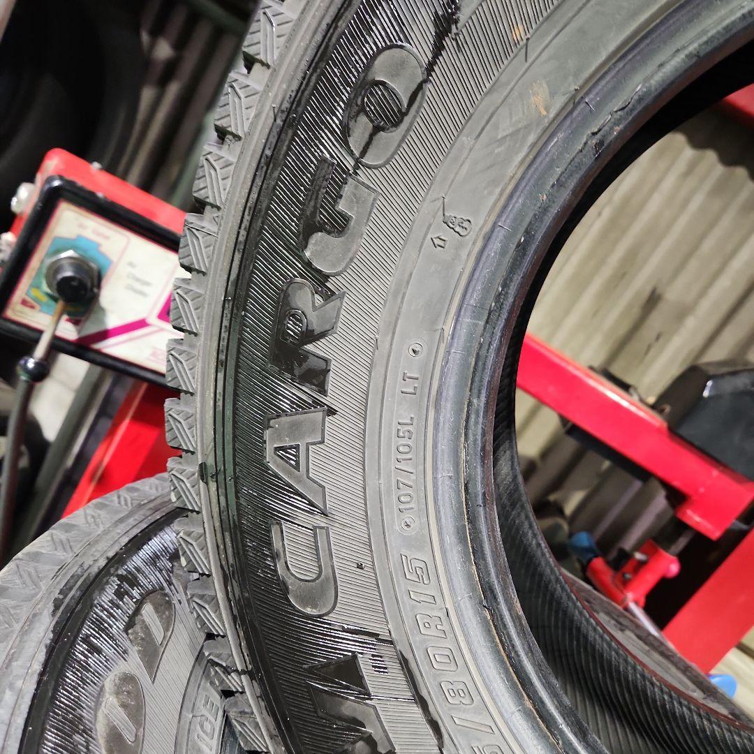 195/80R15　107/105 スタッドレス 4本セット　18年製