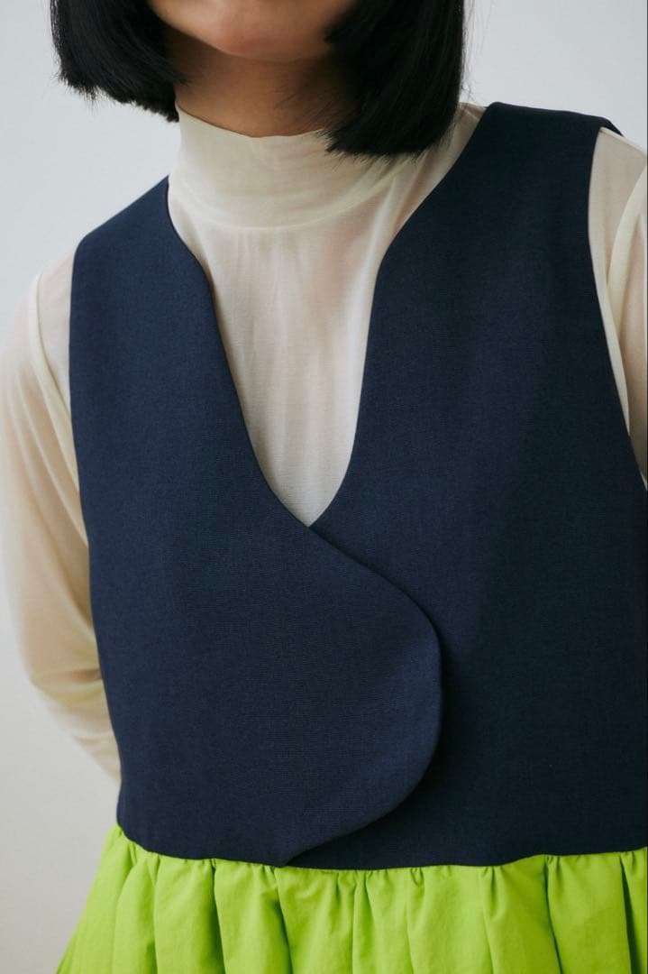 新品 タグ付き Docking squid dressドッキングスクイッドドレス