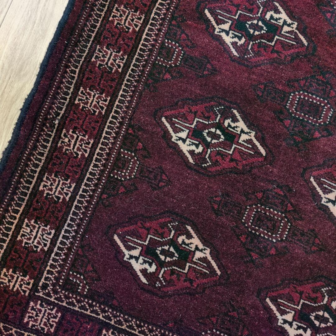 ペルシャ絨毯　クリーニング済　トルクメン 155x95 cm Turkaman