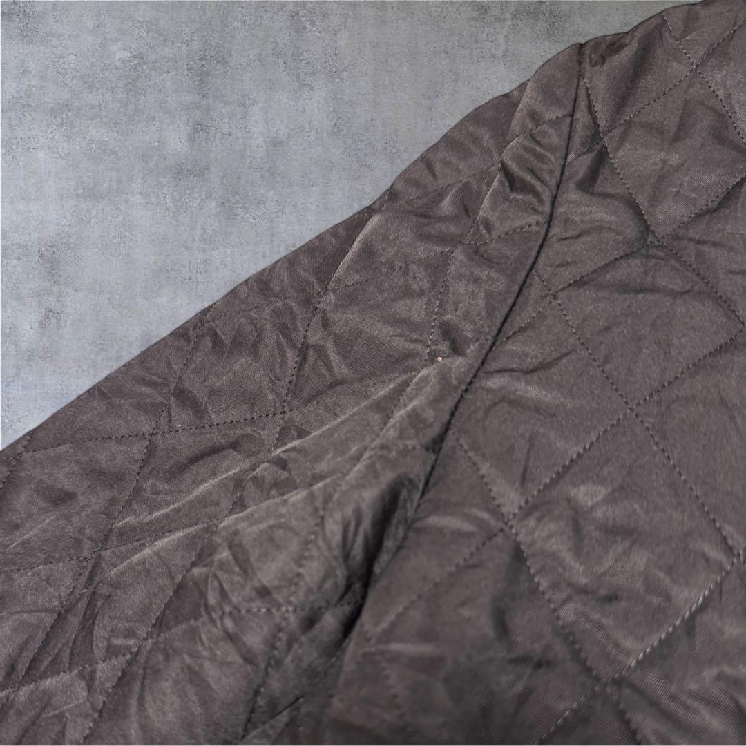 BurberryLondonノバチェック裏地フード付き ロングコートキルティング