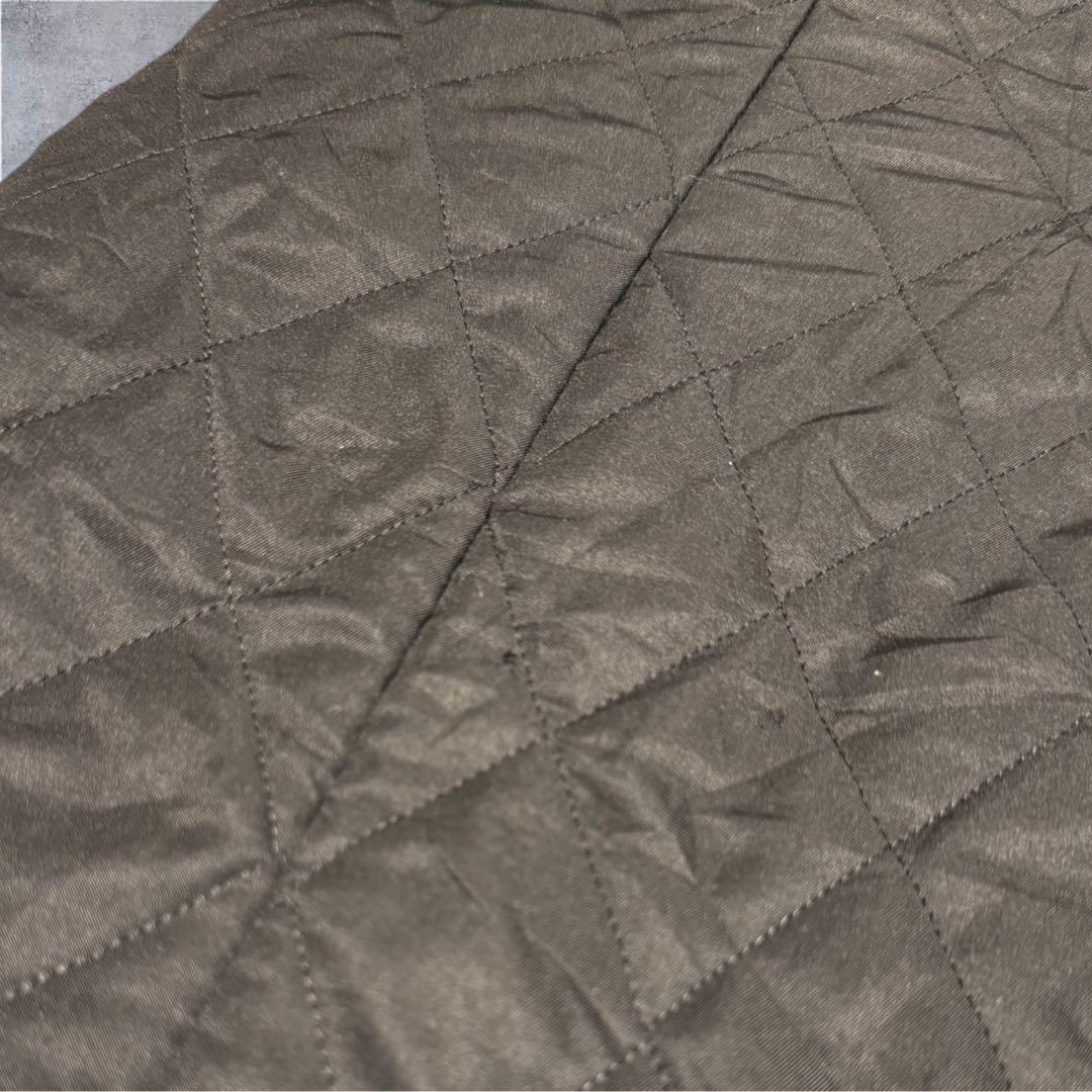 BurberryLondonノバチェック裏地フード付き ロングコートキルティング