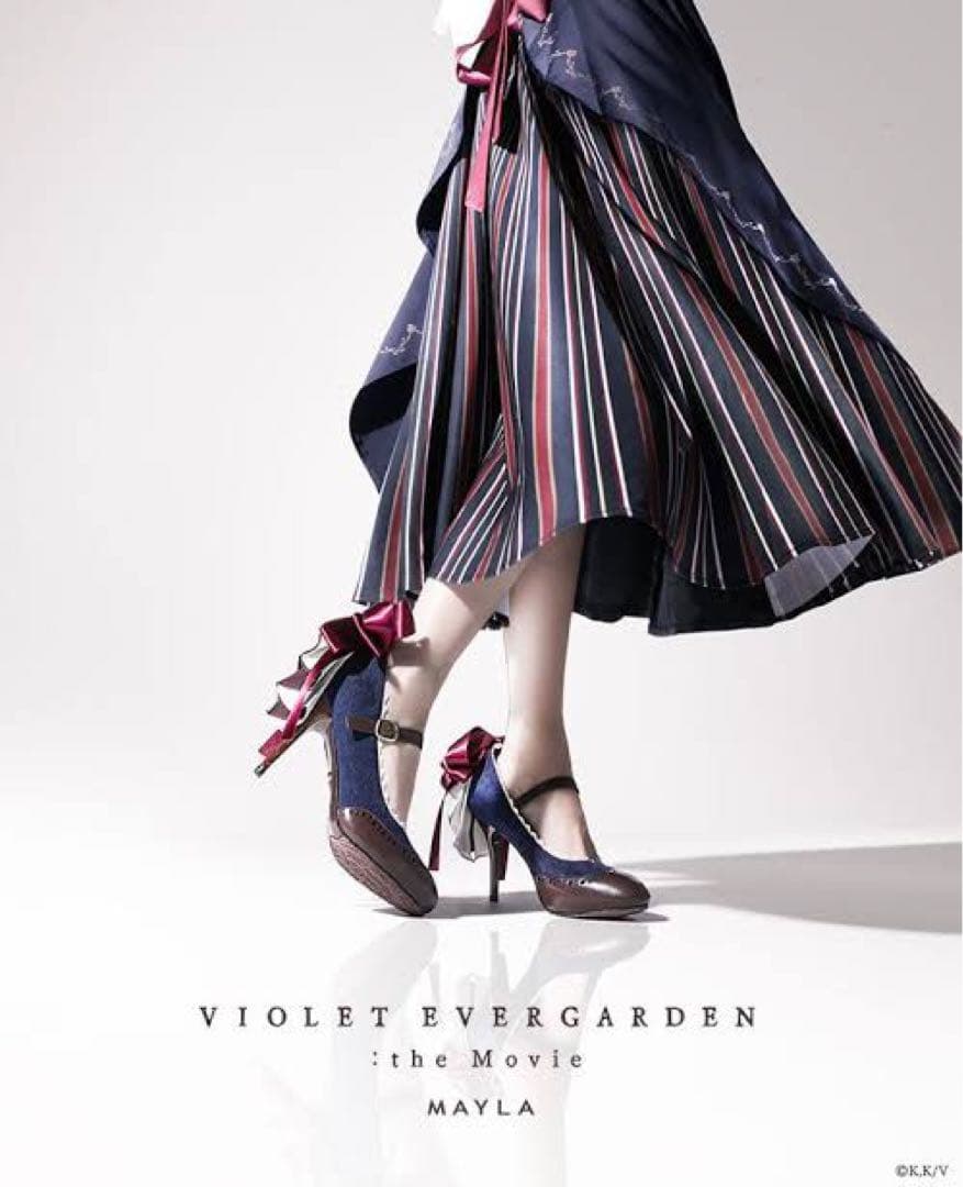 ヴァイオレットエヴァーガーデン×MAYLA アイコニックスカート Akora
