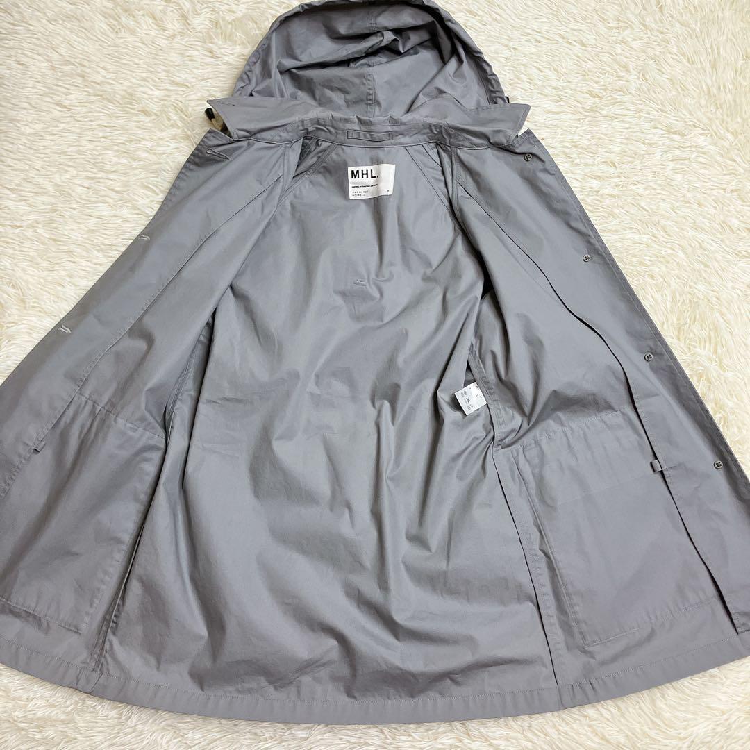 ✨美品✨マーガレットハウエル　MHL. フーデットコート　ステンカラーコート 春