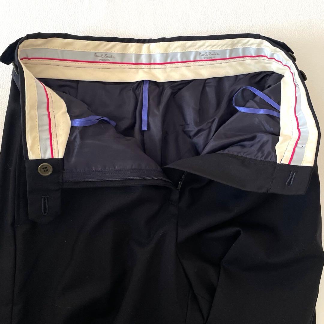 Paul Smith WOMEN ポールスミス　パンツスーツ　黒　セレモニー　毛
