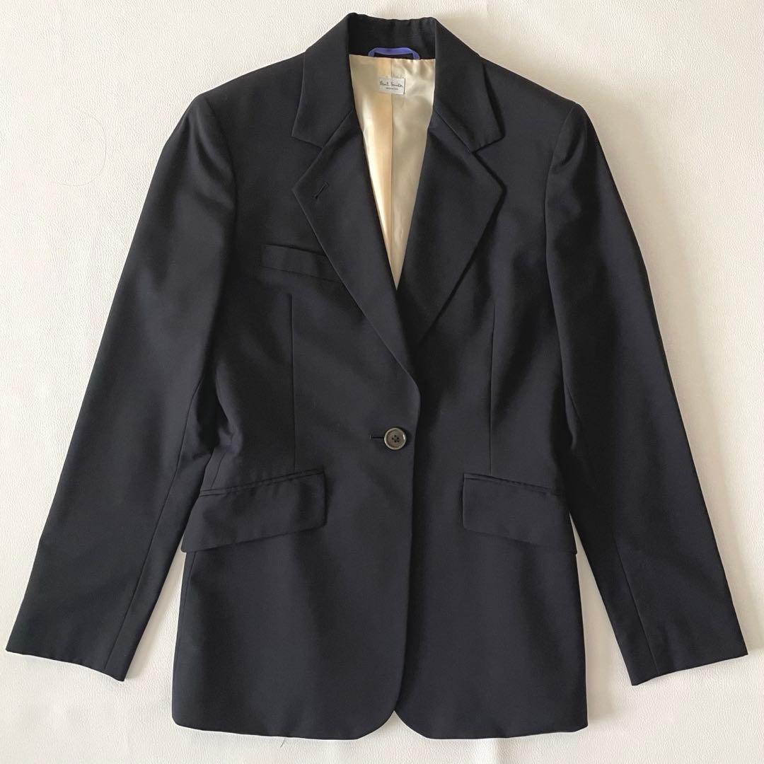 Paul Smith WOMEN ポールスミス　パンツスーツ　黒　セレモニー　毛