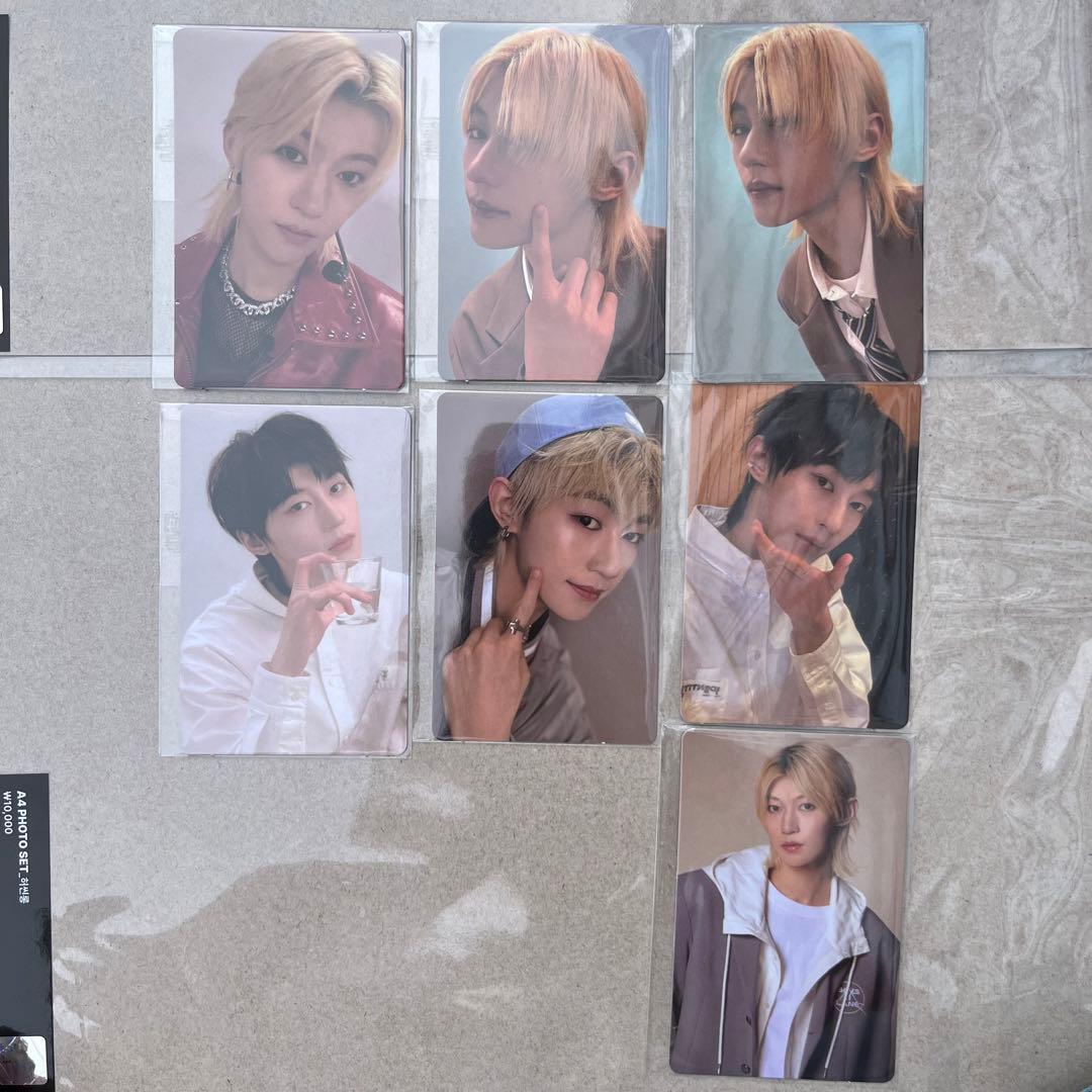 ボイプラ アーカイブ展 韓国 ジョンシン トレカ 7枚 コン