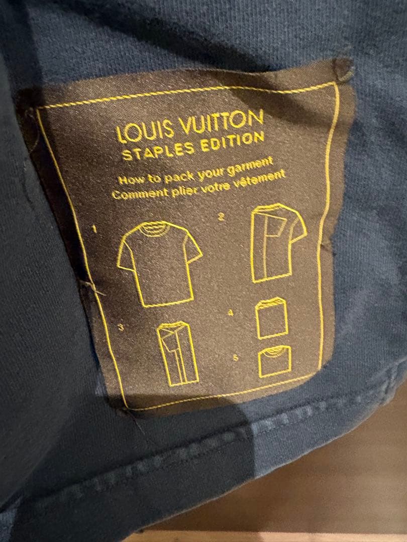 Louis Vuitton Staples Edition Tシャツ ネイビー