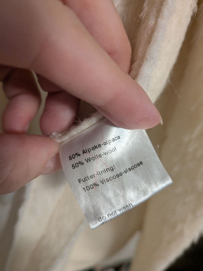 【AKRIS】アルパカ×ウール コート