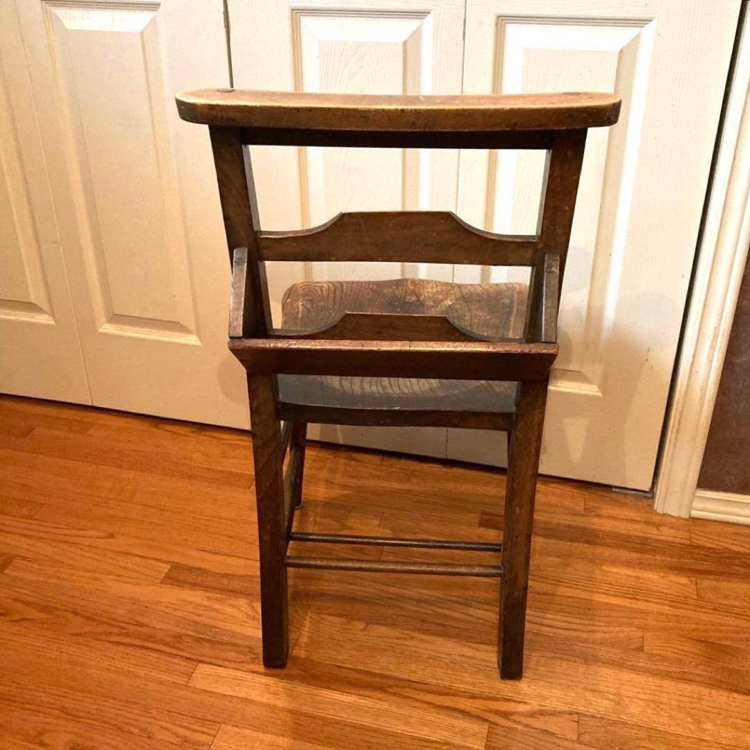 イギリス アンティーク チャーチチェア