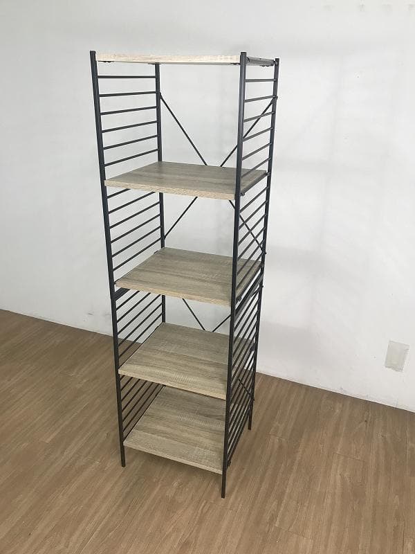 【新品】☆5段スチール多目的シェルフOK☆【アウトレット】