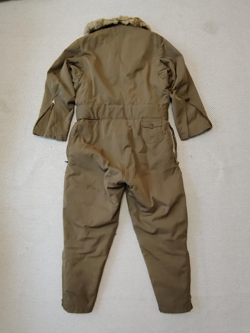 【当時物】旧日本軍 陸軍航空隊 パイロット つなぎ 四號 昭和16年製 大支検定