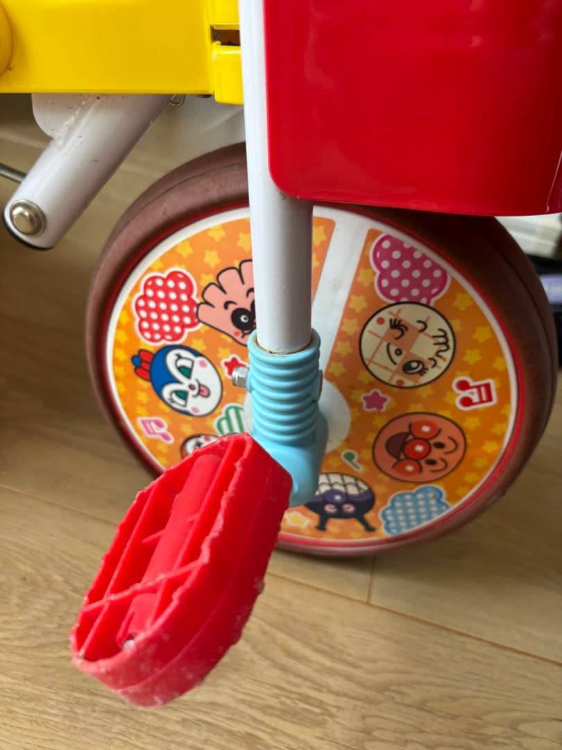 折りたたみ三輪車 アンパンマン オールインワン