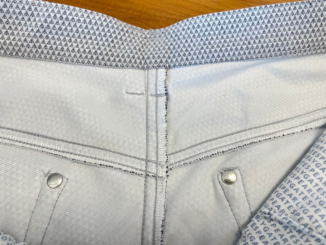 【超美品】PEARLY GATESパーリーゲイツ5 メンズ裏起毛パンツ秋冬