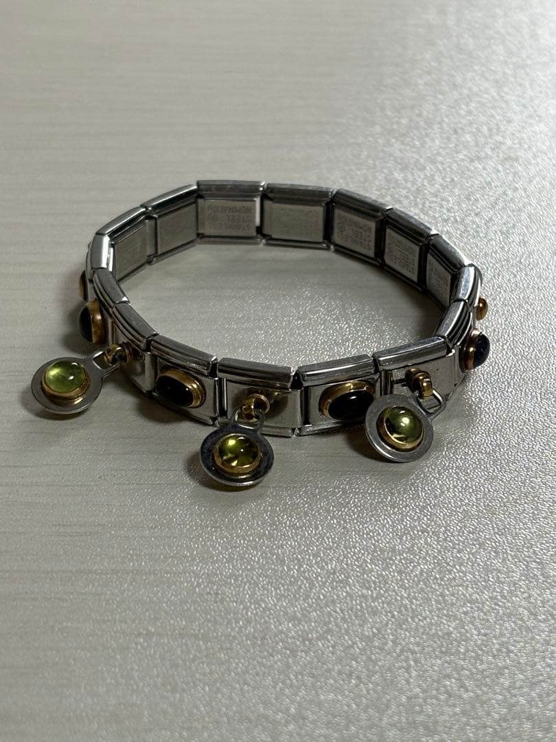 NOMINATION ノミネーション　18金　ステンレス　ブレスレット