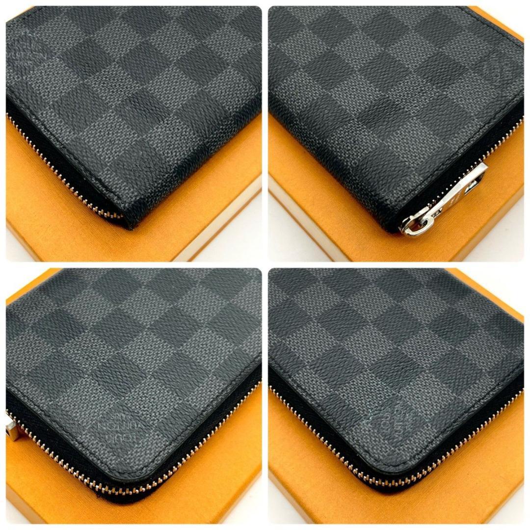 ルイヴィトン ダミエグラフィット ジッピーウォレット ヴェルティカル ブラック