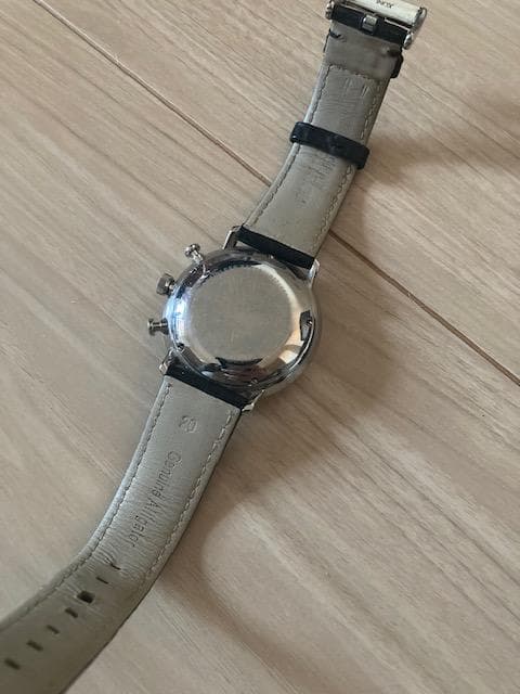 JUNGHANS ユンハンス 自動巻き クロノグラフ シンプル文字盤 ジャンク