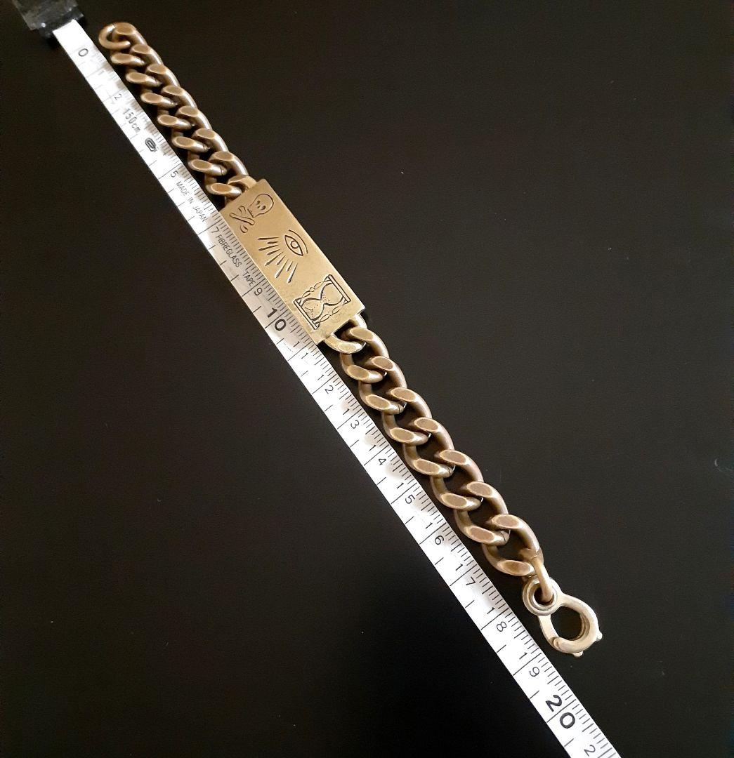 LHN Jewelry　重厚　ブラスブレスレット　エルエイチエヌ　アメリカ製