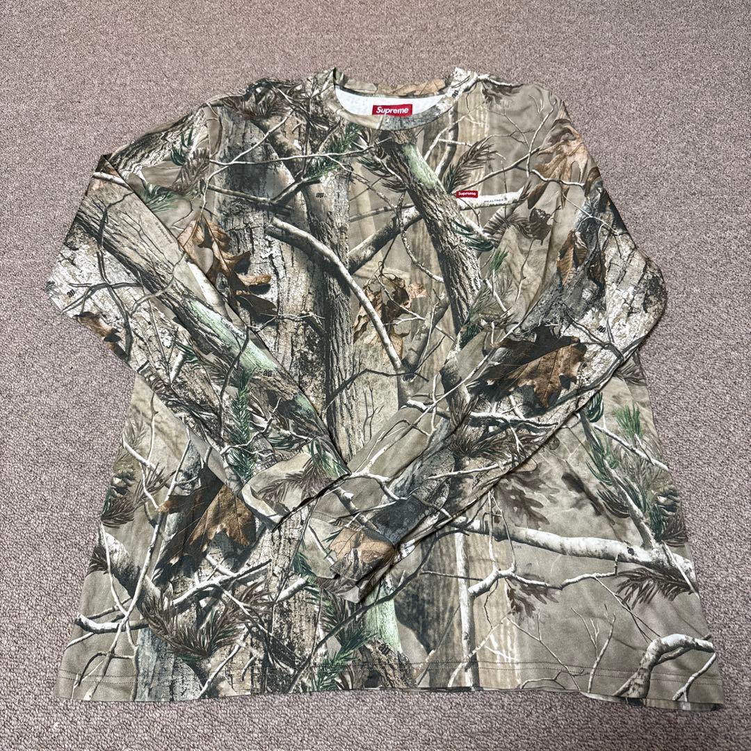 トップス Supreme Small Box L/S Tee Realtree Camo